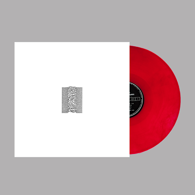 Joy Division Unknown Pleasures 40th Anniversary Limited Edition Red Vinyl