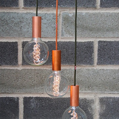 NUD Aqua Copper Pendant