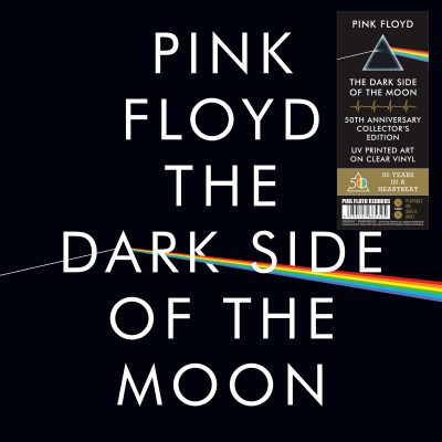 Pink Floyd Dark Side Of The Moon 50th Anniversary 2023 Remaster UV Clear Vinyl Double Picture Disc Lp