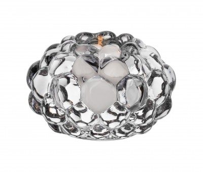 Orrefors Raspberry Medium Votive