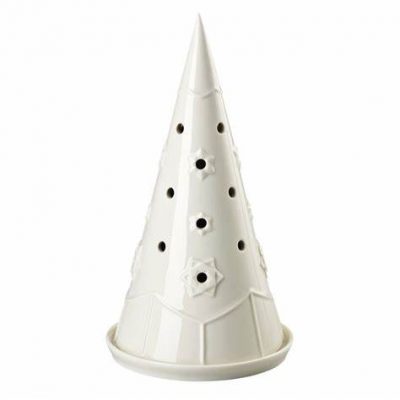 Hutschenreuther Christmas White Porcelain Tea Light Tree 24cm