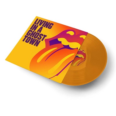 The Rolling Stones Living In A Ghost Town Orange Vinyl