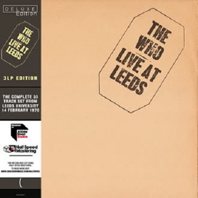 The Who Live At Leeds 3lp Half Speed Mastered